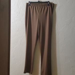 Slinky Brand Polyester Elastic Dress Pants